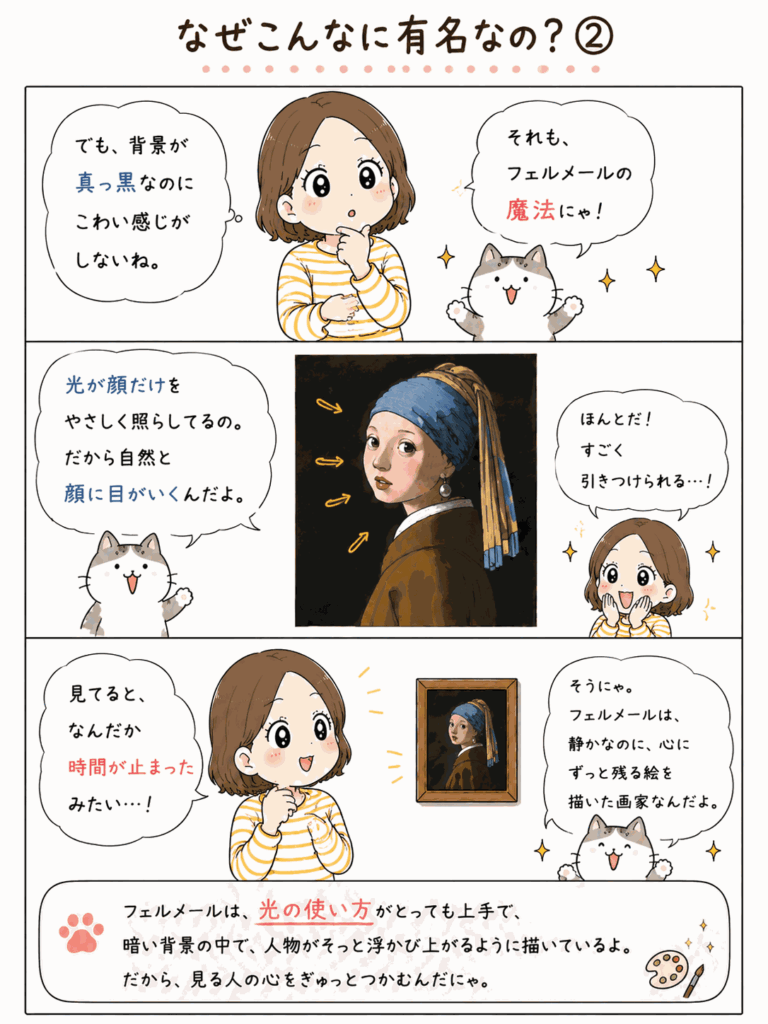 漫画でわかる《真珠の耳飾りの少女》_02