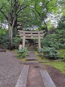 根津美術館の庭園4（「夏と秋の美学展」根津美術館）